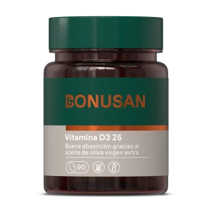 Vitamina D3 25 mcg · Bonusan · 90 perlas