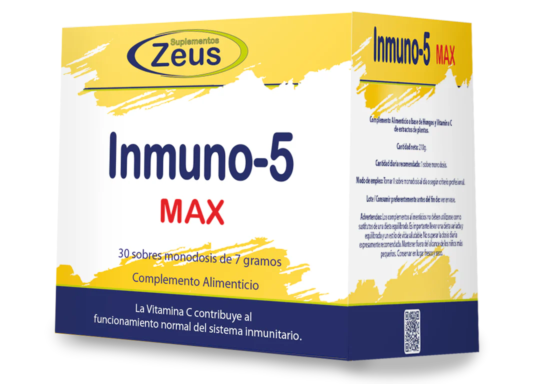 Inmuno-5 Max · Zeus · 30 sobres
