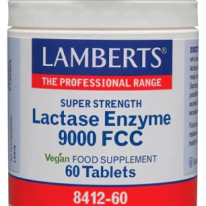 Lactasa 9000 FCC · Lamberts · 60 comprimidos