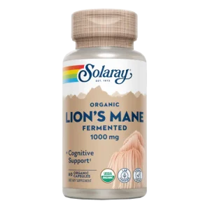 Melena de León Fermentado · Solaray · 60 cápsulas