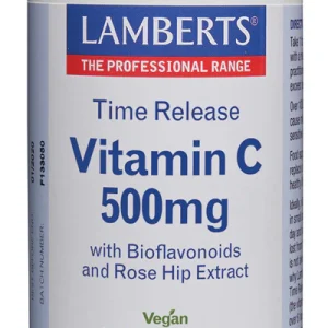 Vitamina C - Liberación Sostenida 500 mg · Lamberts · 100 comprimidos
